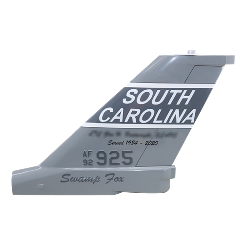 169 FW F-16C Falcon Custom Airplane Tail Flash - View 3