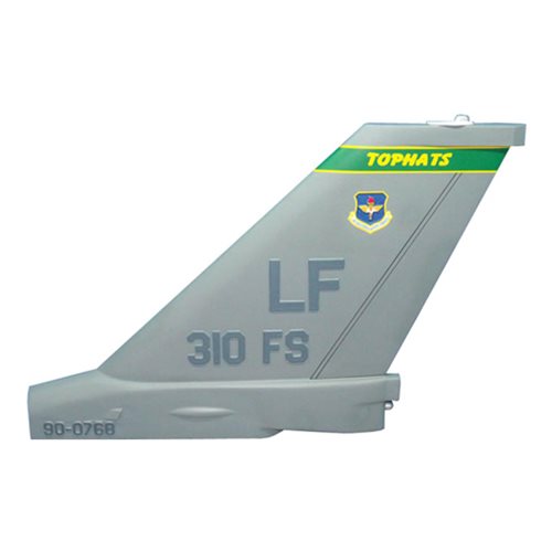 310 FS F-16C Falcon Custom Airplane Tail Flash