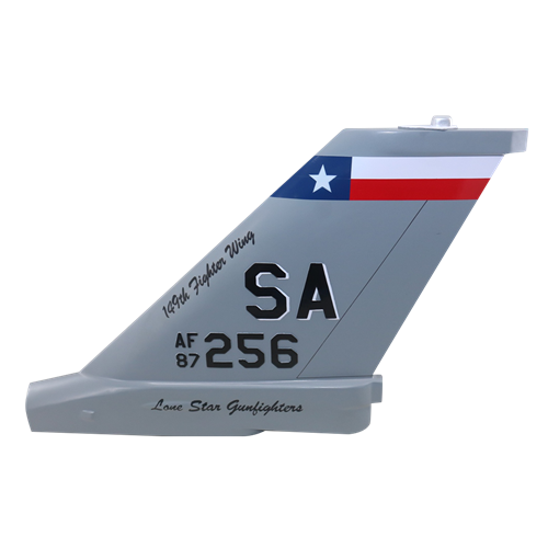 149 FW F-16C Custom Airplane Tail Flash - View 5
