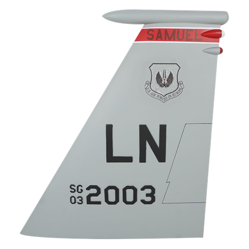 48 FW F-15E Strike Eagle Custom Airplane Tail Flash - View 4