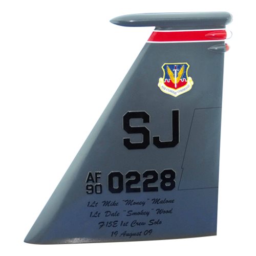 333 FS F-15E Strike Eagle Custom Airplane Tail Flash
