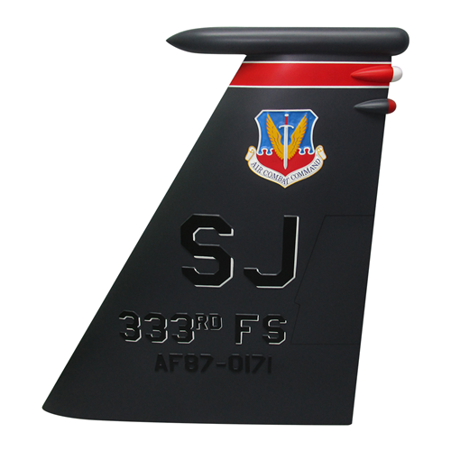 333 FS F-15E Strike Eagle Airplane Tail Flash | Custom F-15E