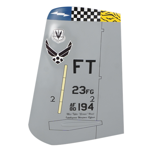 23 FG A-10 Airplane Tail Flash - View 2