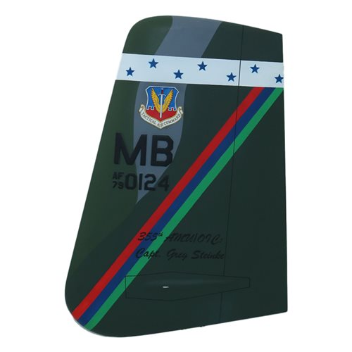 355 TFS A-10 Airplane Tail Flash - View 2