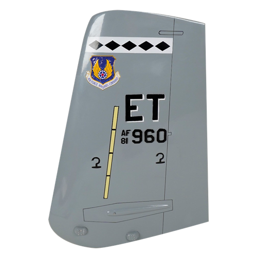 40 FLTS A-10 Airplane Tail Flash - View 2