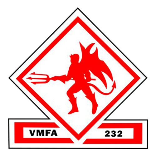 VMFA-232 F/A-18 Airplane Tail Flash 