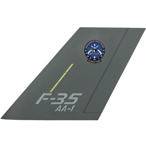 Integrated Test Force F-35 Airplane Tail Flash