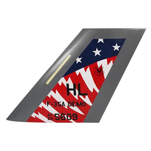 F-35 Airplane Tail Flash - View 2