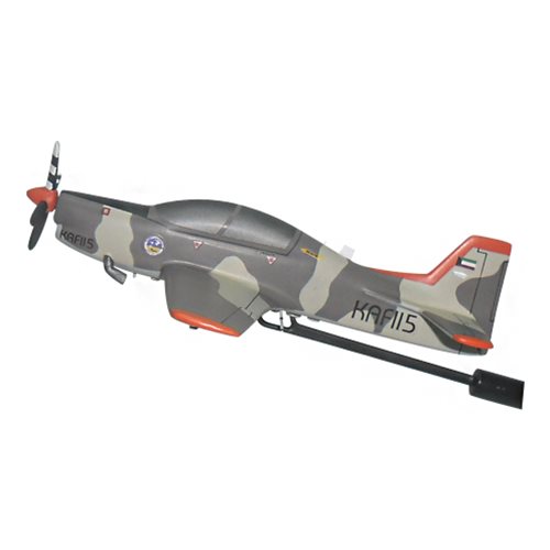 Kuwait Air Force Tucano T52 Custom Airplane Model Briefing Sticks - View 2