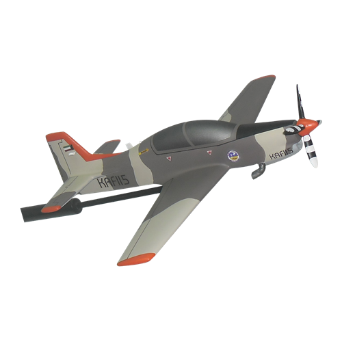 Kuwait Air Force Tucano T52 Custom Airplane Model Briefing Sticks - View 4