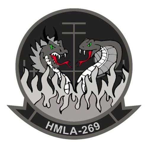 HMLA-269 UH-1Y Venom Custom Airplane Tail Flash