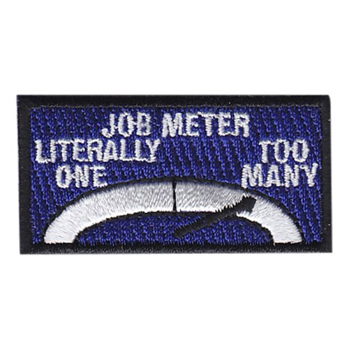 RAAF Job Meter - Too Many Pencil Patch