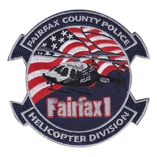 Fairfax County Police Helicopter Division Patch