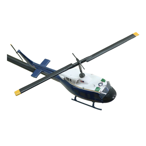 1 HS UH-1N Twin Huey Custom Airplane Model Briefing Sticks - View 3