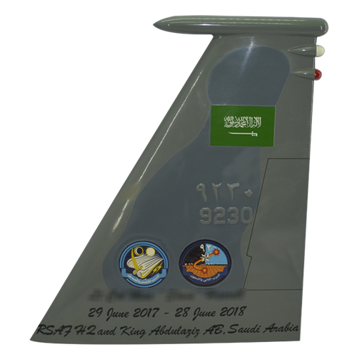 RSAF 55 Squadron F-15SA Saudi Advanced Tail Flash - View 2