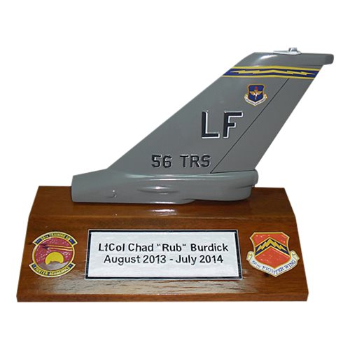 56 TRS F-16 Airplane Tail Flash