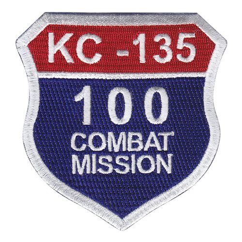 KC-135 100 Missions Patch