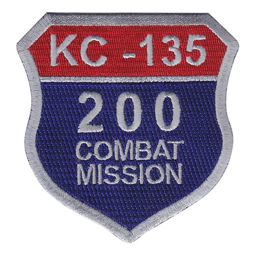 KC-135 200 Missions Patch