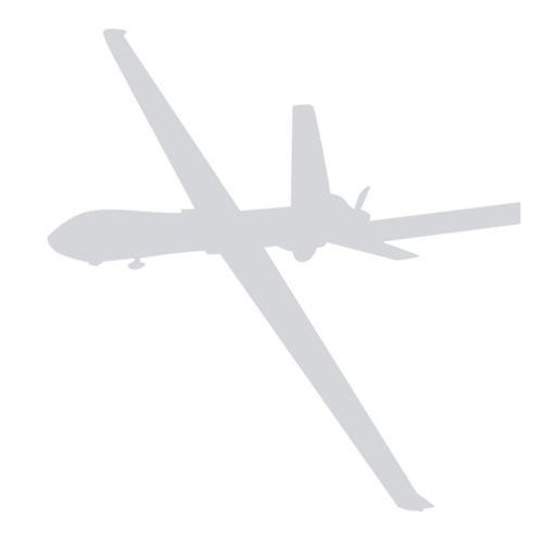 General Atomics MQ-9 Reaper Custom Airplane Model Briefing Sticks