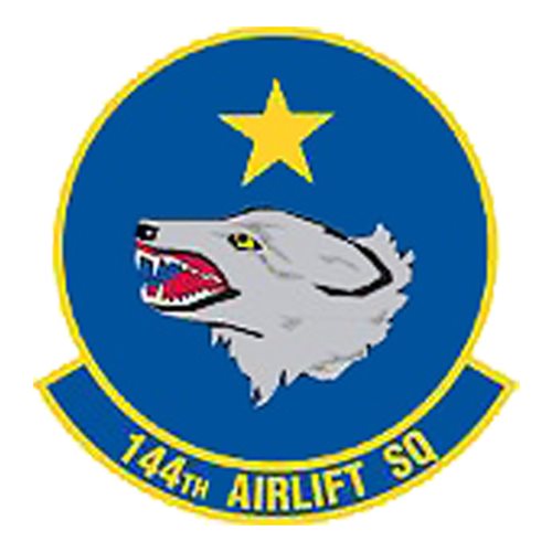 144 AS C-130 Airplane Tail Flash