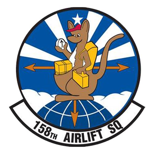 158 AS C-130 Airplane Tail Flash