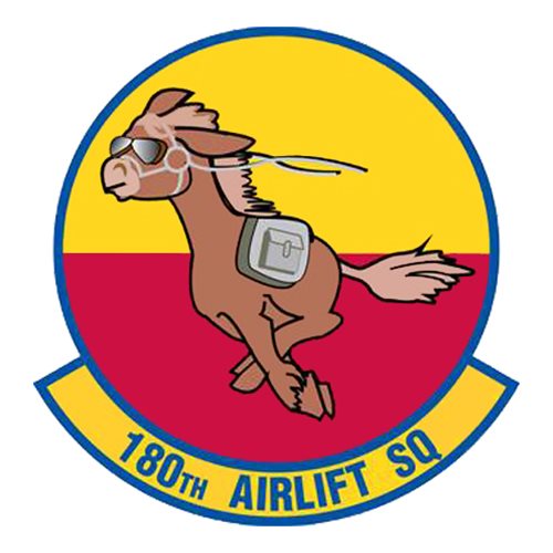 180 AS C-130 Airplane Tail Flash