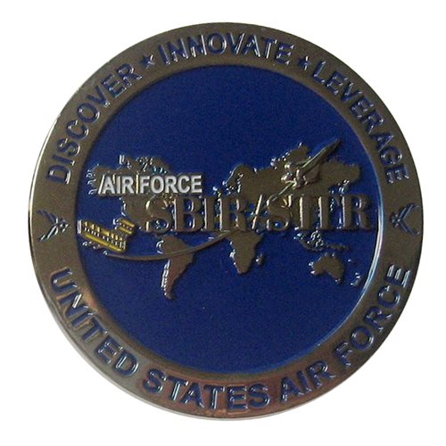 SBIR/ STTR Coin Custom Air Force Challenge Coin - View 2