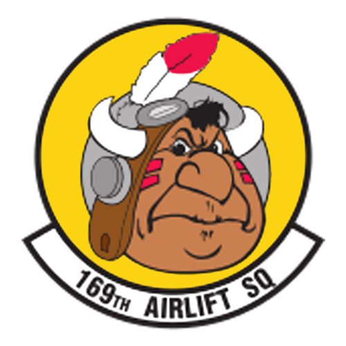 169 AS C-130 Airplane Tail Flash