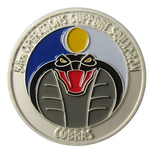 54 OSS Commander Coin Custom Air Force Challenge Coin