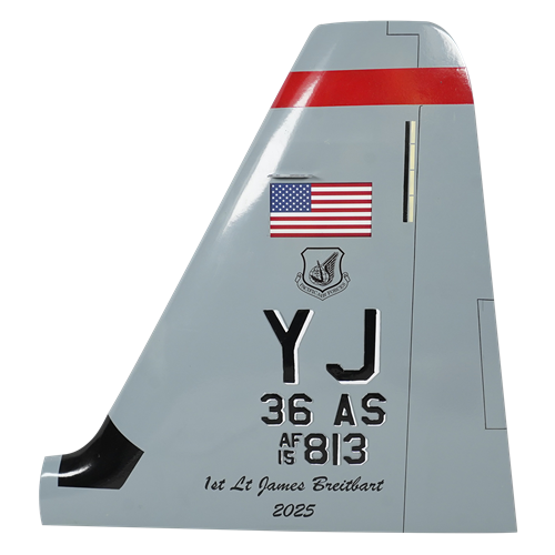 36 AS C-130J-30 Airplane Tail Flash - View 3