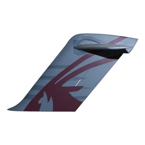 Qatari Emiri Air Force C-17 Airplane Tail Flash