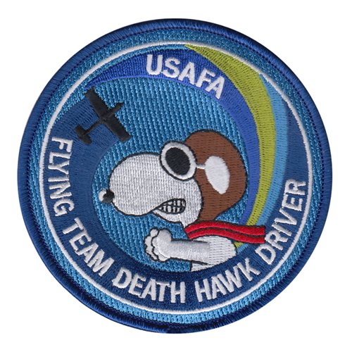 USAFA Flying Team Death Hawk Driver Patch
