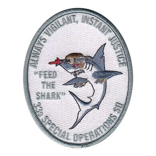 33 SOS Shark Patch 