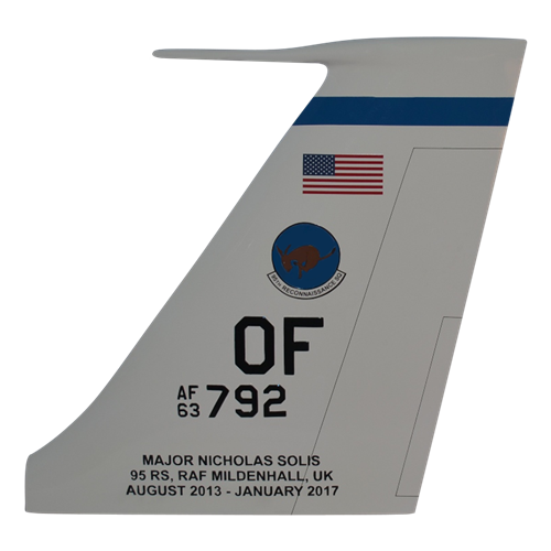 95 RS RC-135 Airplane Tail Flash 
