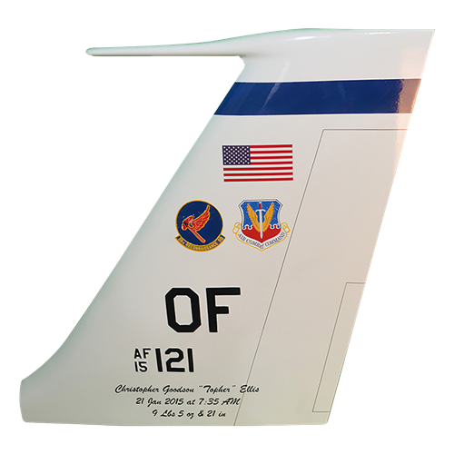 38 RS RC-135 Airplane Tail Flash - View 2