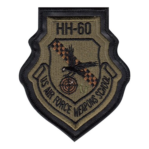 34 WPS HH-60 Division Legacy Instructor MultiCam Patch With Leather 