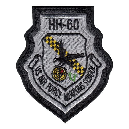 34 WPS HH-60 Instructor Patch Color With Leather 