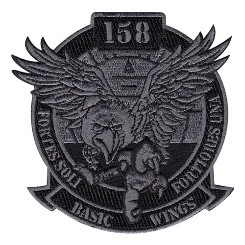 158 BWC Black Out Patch