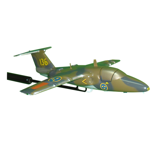 Austrian Air Force Saab 105 Airplane Model Briefing Sticks - View 3