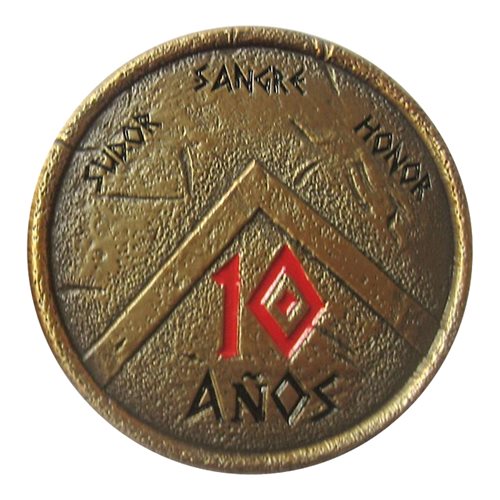 Chile Air Force Espartano Coin, Custom Air Force Challenge Coin - View 2