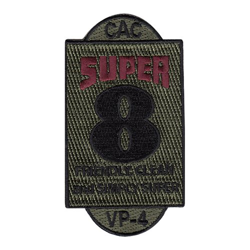 VP-4 CAC-8 Super 8 Subdued Patch 