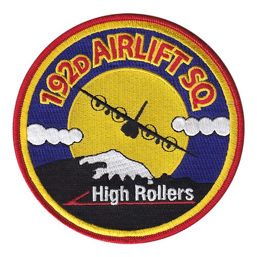 192 AS High Rollers Patches 