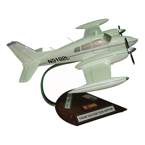 Cessna 310J Custom Airplane Model  - View 4