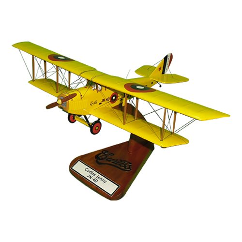 Curtiss JN-4D N40419 Custom Airplane Model 