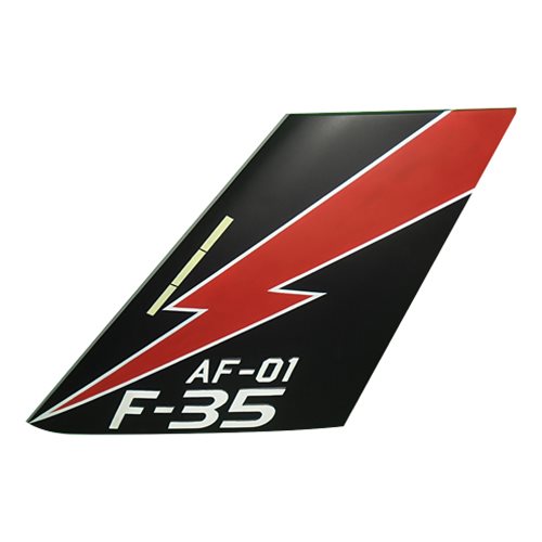 AF-01 F-35 Airplane Tail Flash