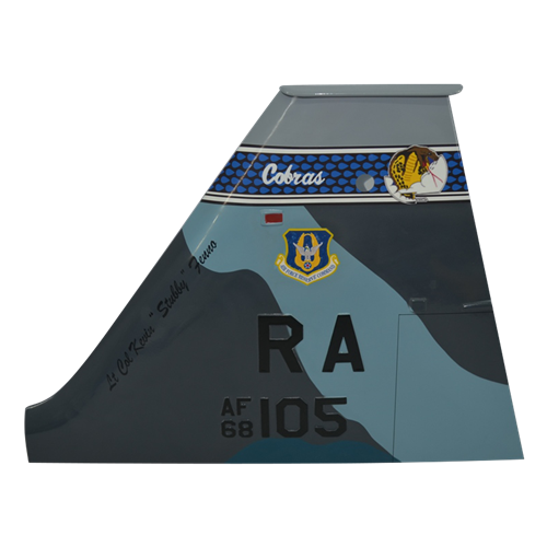 39 FTS T-38 Airplane Tail Flash  - View 2