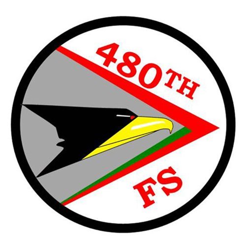 480 FS F-4 Airplane Tail Flash