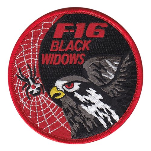 425 FS F-16C Black Widows Red Patch 