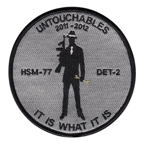 HSM-77 Det 2 Untouchables Patch 