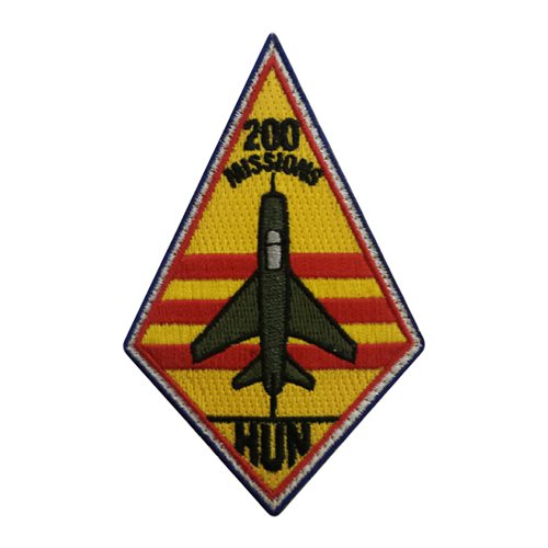 434 FTS Hun 200 Missions Patch 